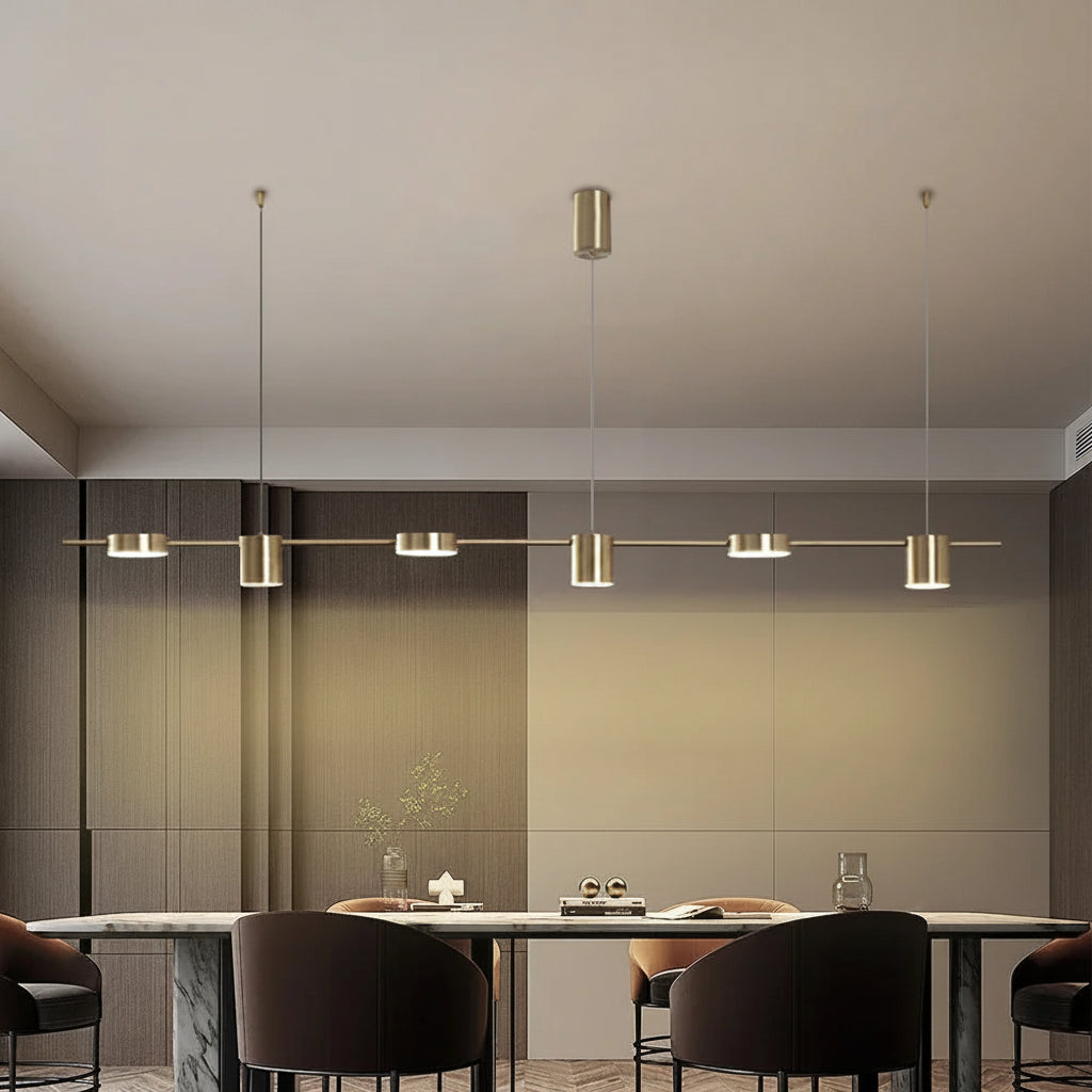 Nordic Modern Creative Chandelier - Adjustable LED Ceiling Light for Dining Room