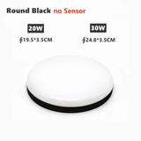 Waterproof PIR Motion Sensor LED Ceiling Light (20W/30W) - Ultra-Thin High-Lumen Lamp Fixture for Bathroom, Garage, Balcony & Corridor