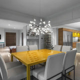Nordic Firefly Branch LED Chandelier - Modern Luxury Pendant Hanging Lamp