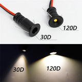 Mini Led Spot 12V 0.5W Recessed Indoor Spotlight IP65 10mm Cutout Ceiling Downlight for Home Bedroom Staircase Cabinet Spot Lamp