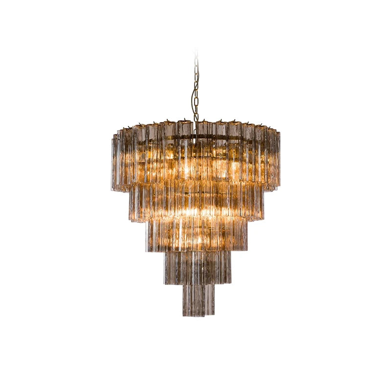 2026 Murano Design Glass Art Chandelier - Luxury Dimmable LED Pendant Light