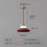 Rattan Pendant Light Minimalist Wabi-sabi Fabric Decorative Danish Design Light Interior Restaurant Bedroom Dining Room Light