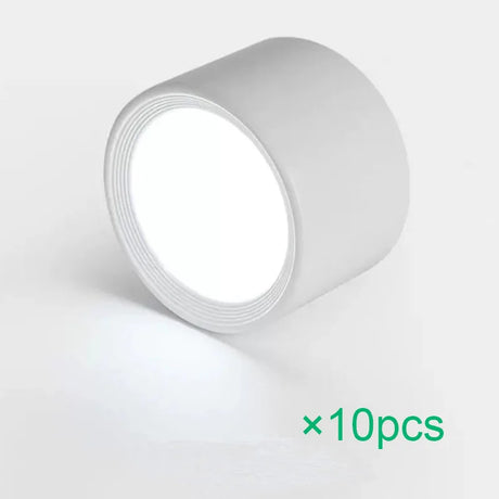 Nordic modern surface mounted downlight LED ceiling light spotlight three light color conversion LED downlight indoor lighting