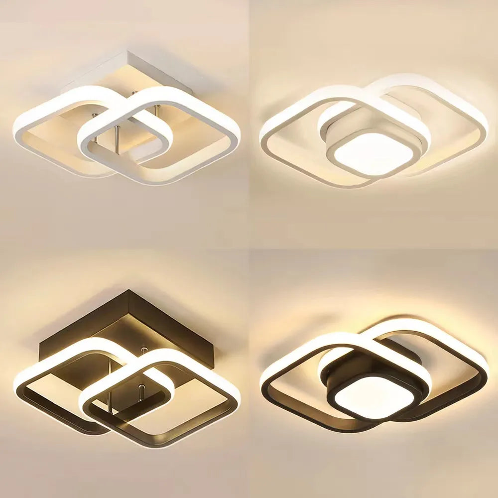 WKWK LED Ceiling Light Living Entrance Bedroom Room Bedroom Corridor Lighting Pendant Light Kitchen Atmosphere Lighting Lights