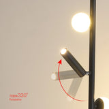 Scandinavia Led Floor Lamp with Spotlight for Bedroom Living Room