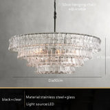 Gray Glass Ceiling Chandeliers 2025 Classic Round Hanging Lamps for Ceiling Home Decoration Lighting Gold Lustres Lamparas