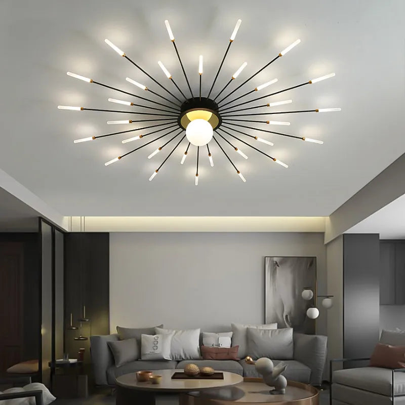 2026 New Creative Modern Led Chandelier for Studyroom Bedroom Kitchen Hall Lighting Decor Indoor Lamp Warm Home Pendant Lustre