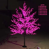 New 6.5ft Height Led Artificial Cherry Blossom Tree Light, Christmas Light, Outdoor Use, 110 V, 220v