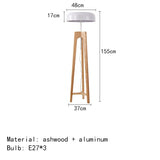  Floor Lamp Classical wood lamp E27 Bulb Home Art Deco Atmosphere Lighting Hotel Bedroom Shop farmhouse light
