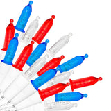 10M 100LED Halloween Lights Incandescent Christmas Mini Lights Battery Powered Clear Light String For Indoor Outdoor Patio Tree