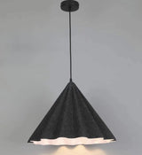 Nordic Design Felt Pleated LED Pendant Light - Modern Living Room Decorative Chandelier