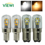 Mini LED Corn Light Bulb (B15 / B15D / E14, 3W) - AC110V/220V & DC12V/24V Spotlight for Refrigerators, Sewing Machines & Appliances