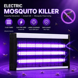 Electric Mosquito Killer Lamp with 3 LED Tubes - Powerful Bug Zapper & Indoor Fly Trap Insect Repellent (EU/US Plug)