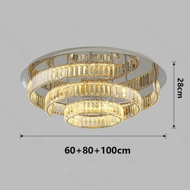 Home decorationPendant lights, luxury crystal living room chandelier, dining room Pendant lamp, ceiling light, indoor lighting