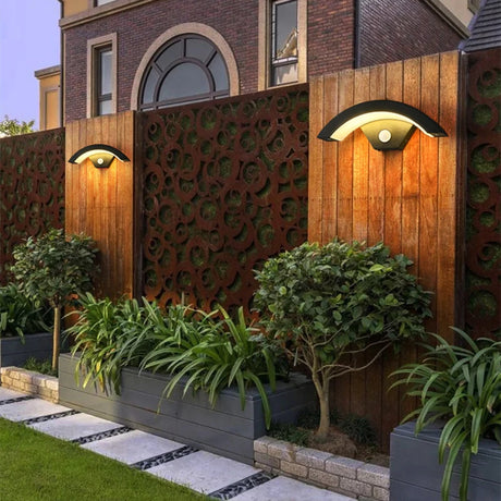 20W/36W Outdoor Modern LED Wall Lamp Motion Sensor Waterproof IP65 Front Door Garden Sconces Porch Landscape Decors Wall Lighting