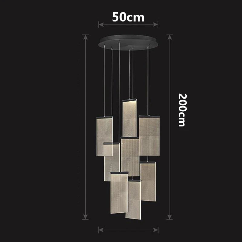 Nordic home decor dining room Pendant lamp lights indoor lighting stair lamp hanging light chandelier lamps for living room
