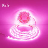 AC220V 230V 5M 600 LED Strip 2835 120LEDs/m Home Lamp Strip Red Ice Blue Green Yellow Pink Flexible And Cuttable Soft Lamp Bar