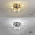 Nordic Modern dandelion LED ceiling lamp 110V-240V decoration household children's bedroom room firefly ceiling chandelier lamps