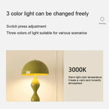 Macaron Creative Mushroom Lamp Living Room Sofa Side Led Floor Lamps Bedroom Bedside Light Senior Sense Of Vertical Lights