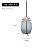 Modern Hemp Rope Glass Pendant Light Luminaire Rope Hanging Lamp Designer Cafe Bar Fixtures Drop Ship Knot Home Decor Chandelier