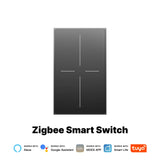 Star Feather Zigbee Smart Wall Switch (US 1/2/3/4 Gang) - Neutral Wire Required