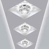 Modern Crystal Led Ceiling Lights For 5w Hallway Corridor Stairway Villa Recessed Downlight Kitchen Coffee Bar Indoor Lights