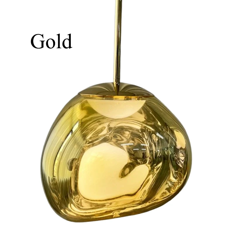 Modern Original Pendant Light Lava Lamp Design PVC Lighting for Living Room Indoor Decor Home Fixtures Loft Kitchen Hanging Lamp