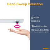 LED Cabinet Light 50cm 40cm 30cm Motion Hand Sweep Sensor Night Lights USB Plug For Kitchen Bedroom Closet Bedside Night Lamp