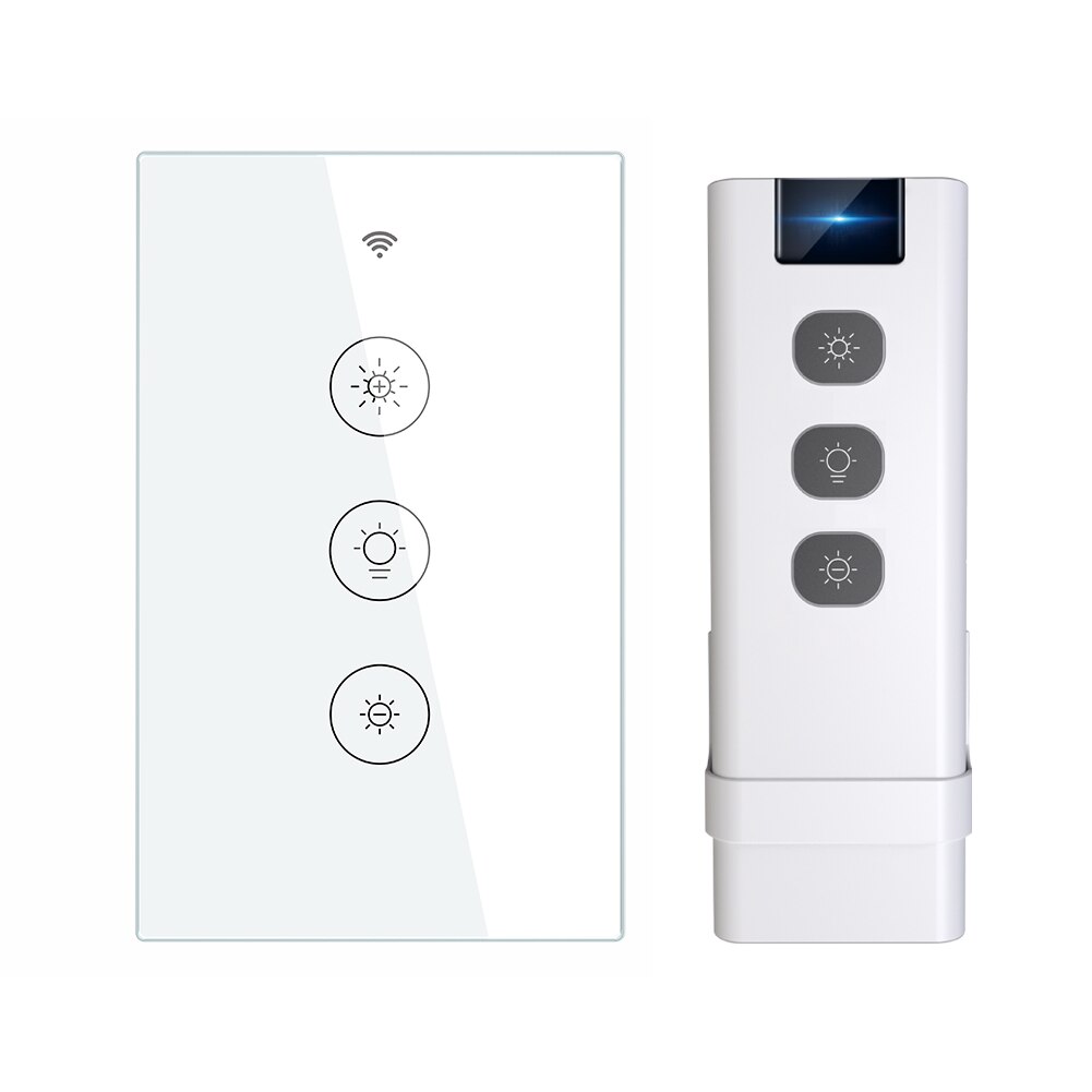 New Wi-Fi RF Smart Light Dimmer Switch 2/3Way Smart Life/ Tuya APP Control Works with Alexa Google Voice Assistants
