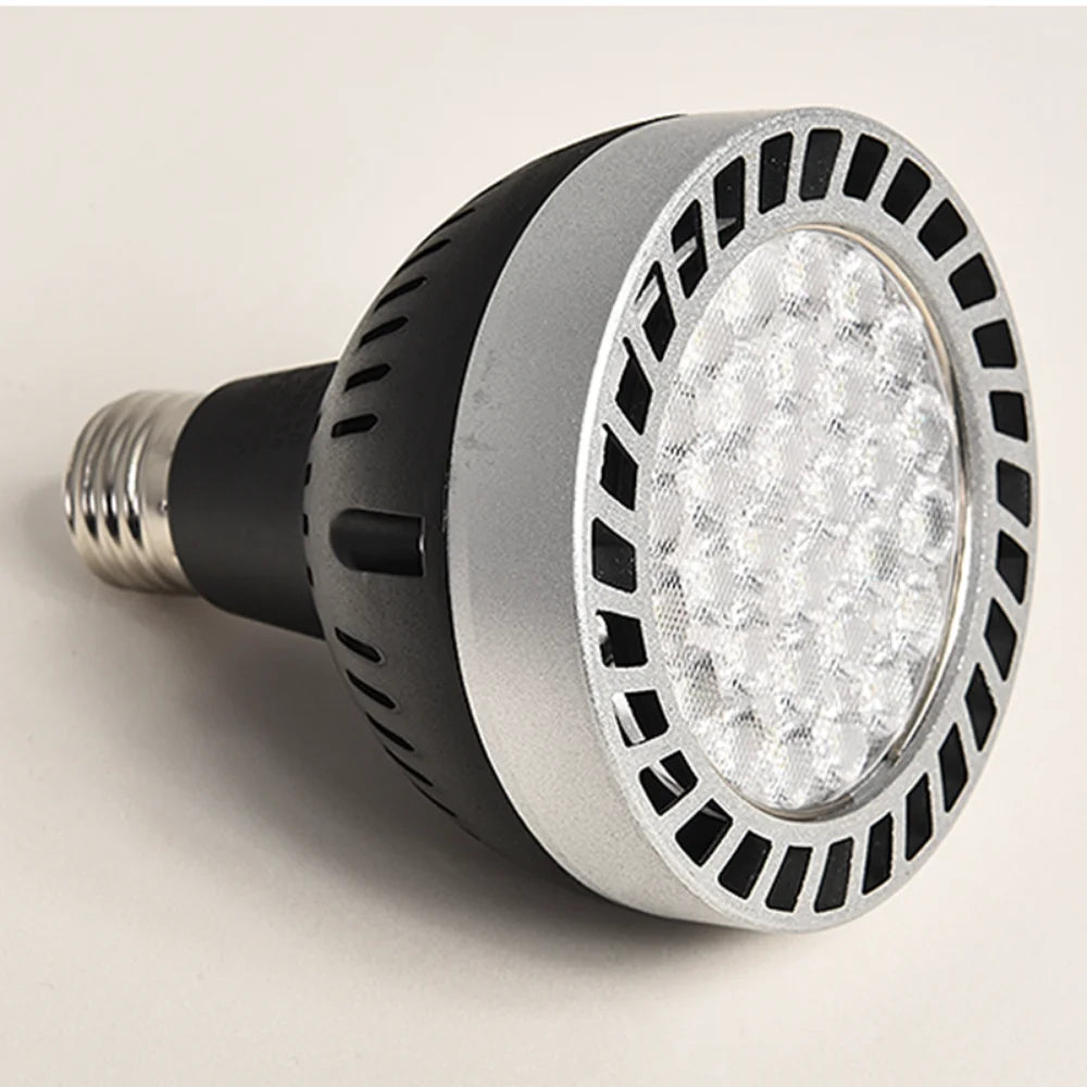 Led High Power Par30 Light Bulb 35w 45w E27 Super Bright Energy-saving Lamp 220v Spotlight Lighting Daylight Bedroom Balcony