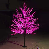 New 6.5ft Height Led Artificial Cherry Blossom Tree Light, Christmas Light, Outdoor Use, 110 V, 220v