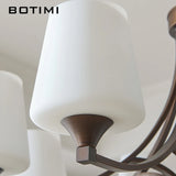 2026 New Arrival Chandelier - Elegant White Glass LED Hanging Light