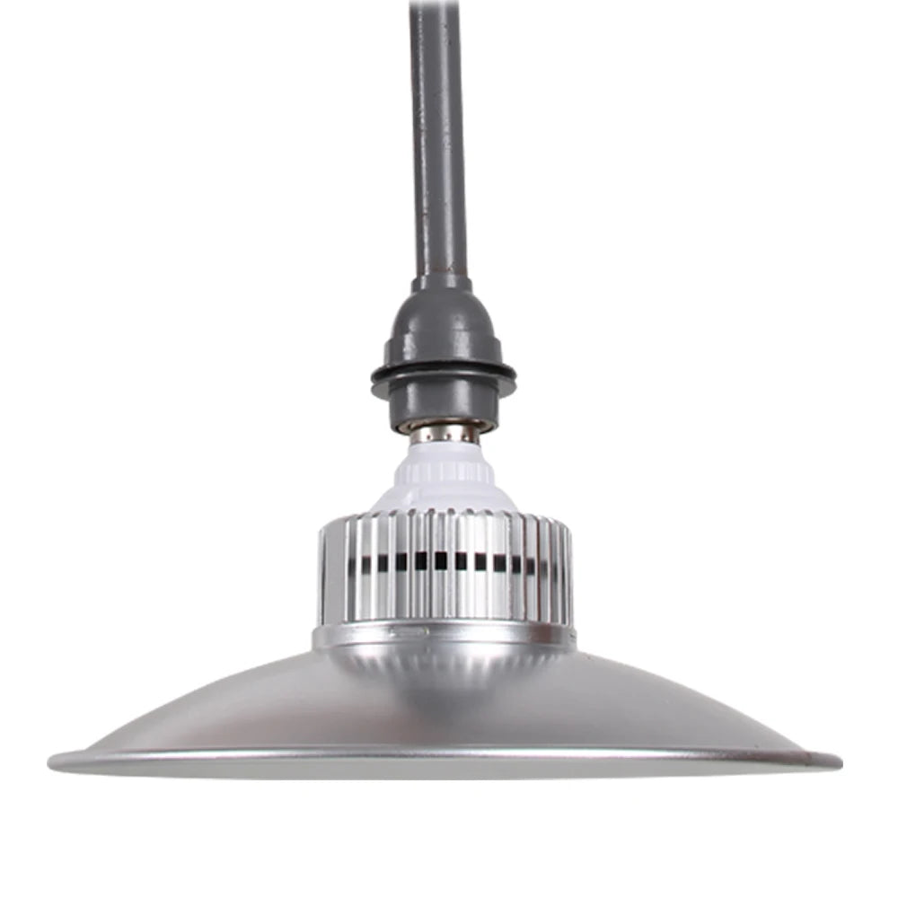 E27 LED High Bay Light (30W/50W/70W/100W) 220V - IP65 Waterproof Cold White Industrial Lighting for Workshop, Garage & Shopping Mall