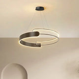 Minimalist Nordic LED Pendant Light Modern Home Decor Dining Room Bedroom Hanging Lamp Round Acrylic Chandelier