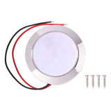 12V Recessed LED Ceiling Lights 1.8W 24 SMT LED Panel RV Ceiling Lamp IP65 Waterproof Motorhome LED Lights for Caravan RV Marine