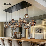 Modern home decor led lights pendant light lamps forstaircase Chandeliers for living room hanging light indoor lighting