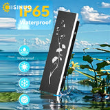Outdoor Stainless Steel Lotus Wall Light - IP65 Waterproof Long Sconce