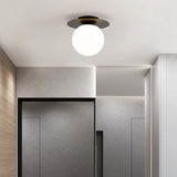 ln door LED Ceiling Lamp for Modern  Glass Ball Black Gold LED Ceiling Lights Chandelier Lighting for Home Balcony Light Fixtures