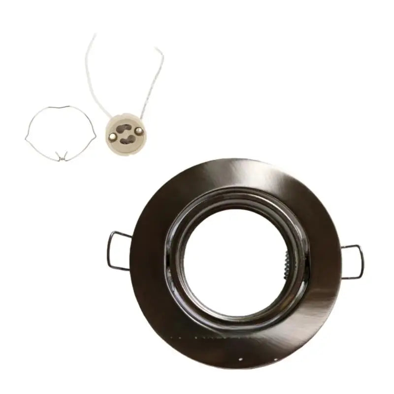 Universal GU10 MR16 Recessed Spotlight Frame - Round LED Downlight Holder