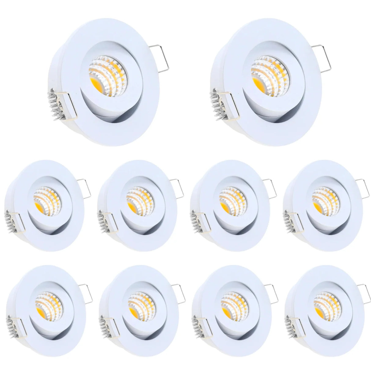 IP65 Waterproof Recessed LED Downlight - 3W Dimmable Spot Light