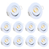 IP65 Waterproof Recessed LED Downlight - 3W Dimmable Spot Light