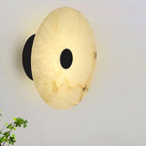 Spanish Marble Led Wall Light Natural Stone Wall Lamp for Living Room Bedroom Corridor Aisle Staircase Home Decor Wall Sconce