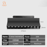 35 Series DC48V Magnetic Track Light - Modern Embedded LED Grille Spotlight & Linear Flood Lamp for Ceiling Home Lighting