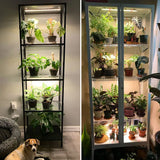 Grow Light Strips Bar for Indoor Plants 42-288 LEDs Sunlight Full Spectrum Plant Lamp with Auto On/Off Timer Dimmable