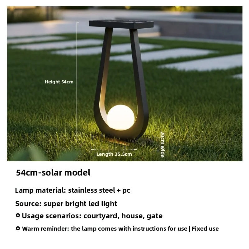 New Outdoor Solar Lawn Lights - Waterproof Ground Landscape Pathway Lamps