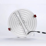 Embedded Dimmable LED Ceiling Light AC85-265V Kitchen Bedroom Shopping Mall Circular Panel Light 10W12W18W20W24W COB Downlight