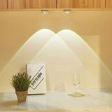 Rainbow Sunset Projector Lamp Decor Bedroom LED Spotlights for Corridor Painting Lighting Cat Eye Closet Cupboard Cabinet Lights
