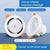 Led Ceiling Lamp Infrared Sensing Embedded Hole Light Human Sensing Down Lights Sound-controlled Led Spot Light