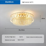 Big Luxury Crystal LED Ceiling Chandeliers for Living Room New Gold Hanging Lamps for Ceiling Modern Home Decor Lustre Lighting