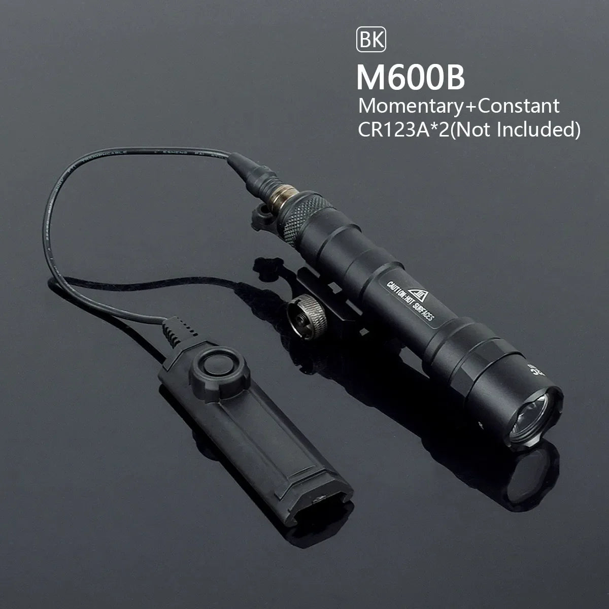 Tactical M600 / M300 LED Scout Light with Dual Pressure Switch for 20mm Rail